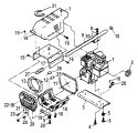 Part Location Diagram of 75926 Generac ENGINE SUPPORT B&S 3